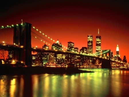 New York at night